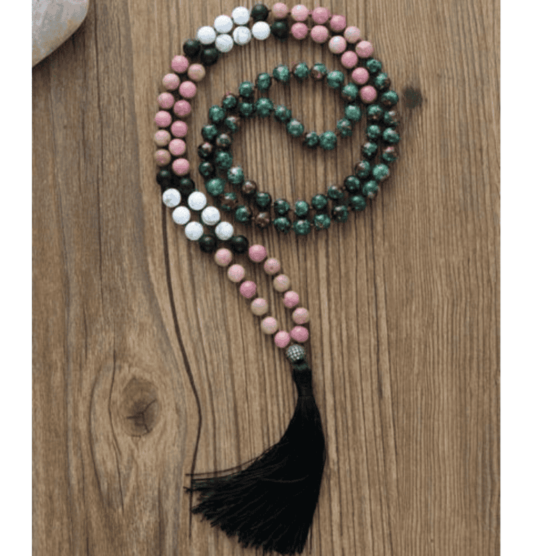 Zen Natural™ imádságos gyöngy nyaklánc Kézzel készített, minőségi Zen Natural™ imádságos gyöngy nyaklánc, elegáns és egyedi design.